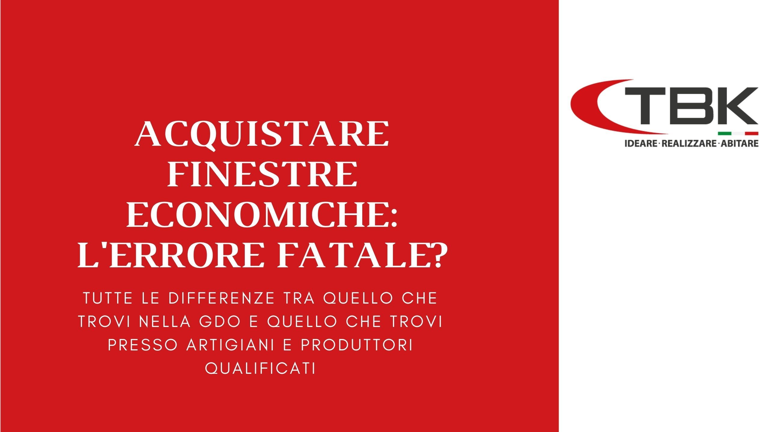 Conviene acquistare finestre economiche?