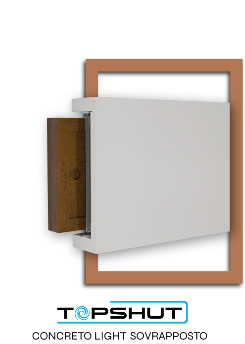 Topshut Concreto Light sovrapposto