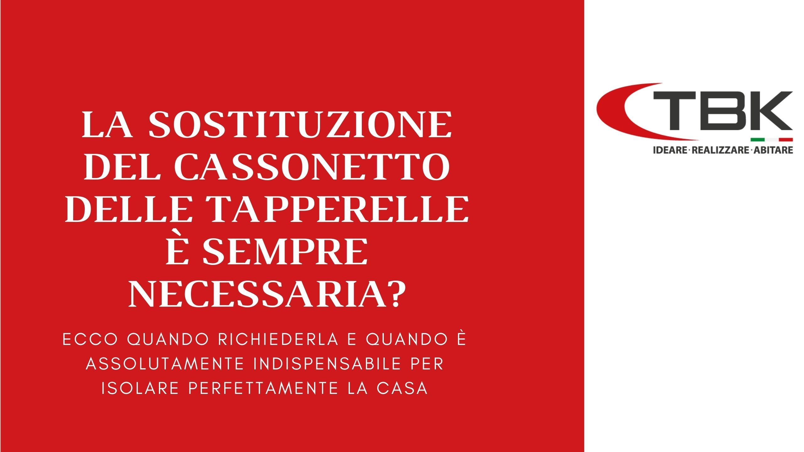 Quando va effettuata la sostituzione del cassonetto tapparelle e perché è importante?
