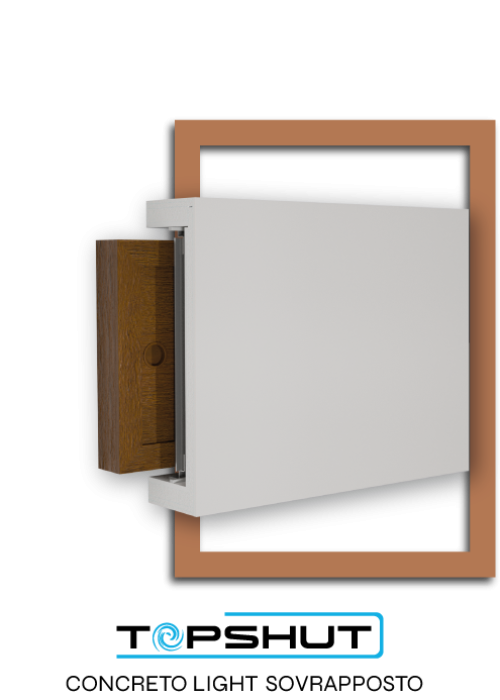 Topshut Concreto Light sovrapposto