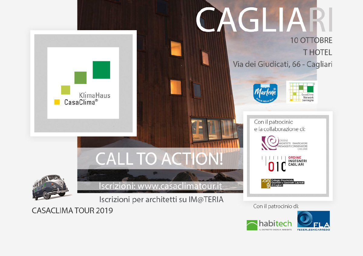 cover casa clima tour Cagliari