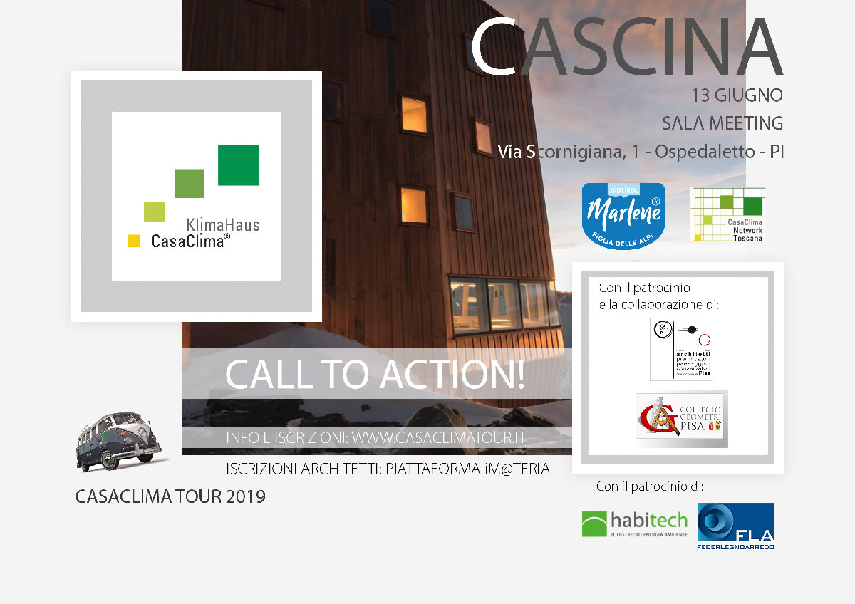 cover casa clima tour Cascina