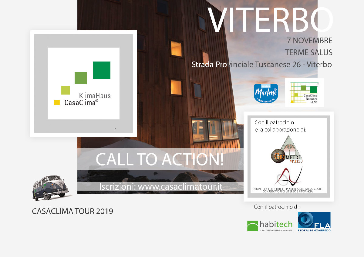 cover casa clima tour Viterbo