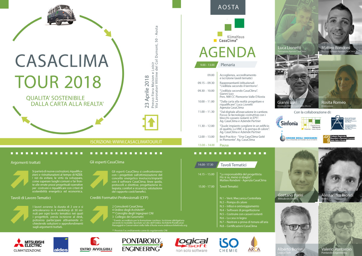 cover casa clima tour Aosta