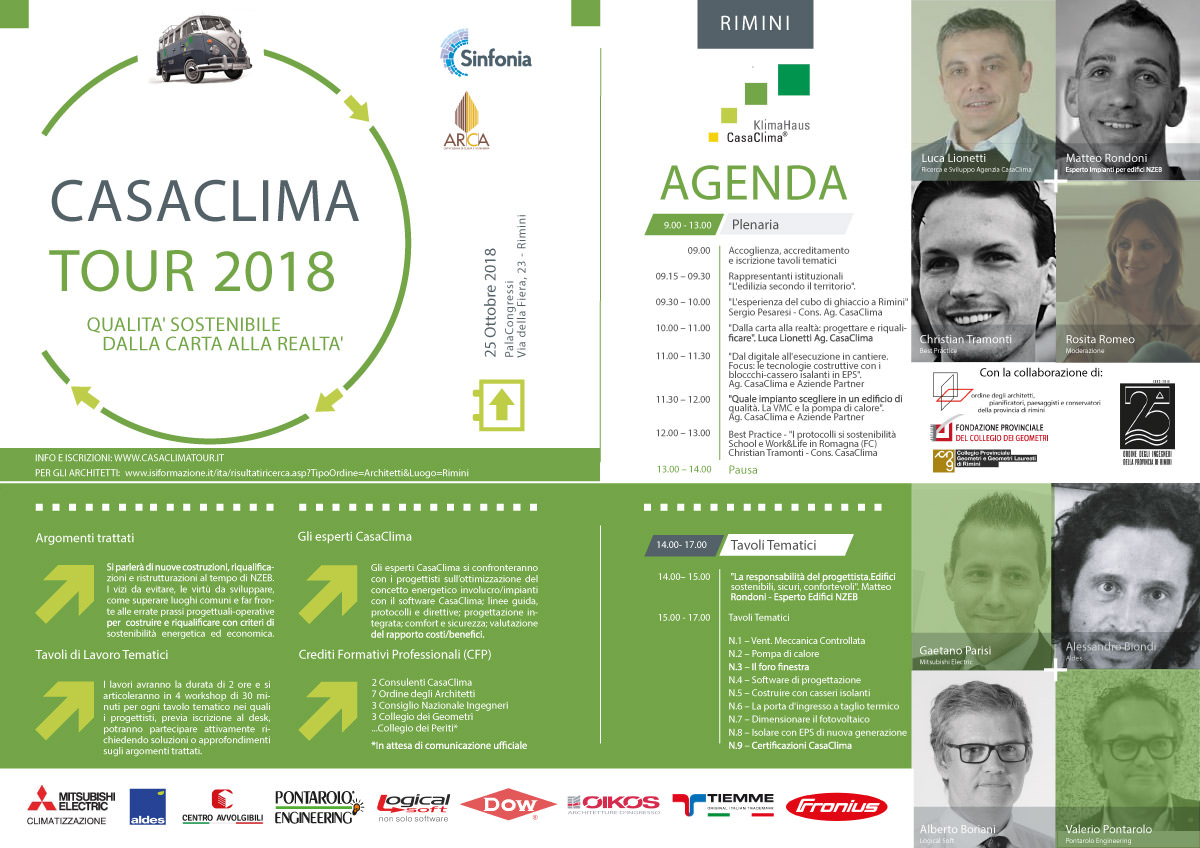 cover casa clima tour Rimini